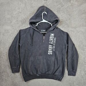 Acrux Coachella Valley Mighty Arabs Quarter Zip Hoodie Black Mens Medium